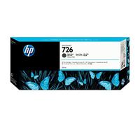 HP 726 Matte Black Original Ink Cartridge | Compatible with DesignJet T1200, T2300, T770, T790, 300 ml (CH575A)