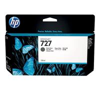 HP 727 B3P22A Matte Black 130-ml Genuine HP DesignJet Ink Cartridge with original HP Ink, for HP DesignJet T2500, T1500 & T900 Series Large Format Plotter Printers and HP 727 DesignJet Printhead