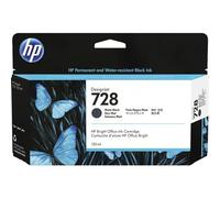 HP 728 130-ml Matte Black DesignJet Ink Cartridge