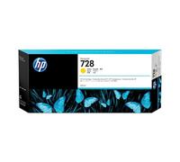 HP 728 Yellow Original Ink Cartridge | Compatible with DesignJet T730, T830, 300 ml (F9K15A)