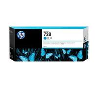 HP 728 F9K17A Cyan 300-ml Genuine Ink Cartridge, High Capacity, with Original HP Ink, for HP DesignJet T730 and T830 Large Format Plotter Printers and HP 729 DesignJet Printhead