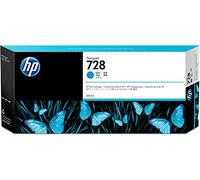 Genuine HP 728 300ml Extra High Capacity Cyan Ink Cartridge - F9K17A