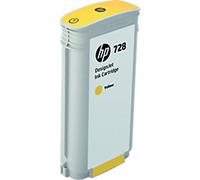 HP F9J65A/728 Ink cartridge yellow 130ml for HP DesignJet T 730/830