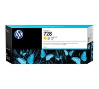Genuine HP 728 300ml Extra High Capacity Yellow Ink Cartridge - F9K15A