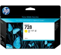 HP F9J65A/728 Ink cartridge yellow 130ml for HP DesignJet T 730/830