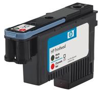HP 73 Matte Black and Chromatic Red DesignJet Printhead