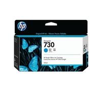 HP Ink Cartridge P2V62A (730) - Cyan 130 ml - for DesignJet T1600/T1700/T94