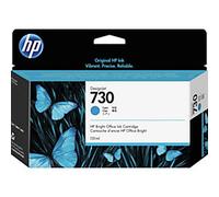 HP Ink Cartridge P2V62A (730) - Cyan 130 ml - for DesignJet T1600/T1700/T94
