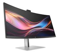 HP 734pm - Series 7 Pro - LED monitor - Curved - 86.4 cm (34") - 3440 x 1440 WQHD @ 120Hz - IPS Black - 400 cd/m² - 2000:1 - DisplayHDR 400-5ms - Thunderbolt 4, HDMI, DisplayPort, USB-C