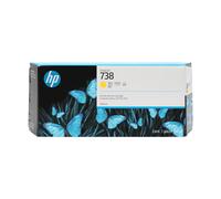HP 738 300-ml Yellow DesignJet Ink Cartridge