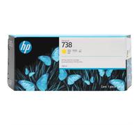 HP 738 300-ml Yellow DesignJet Ink Cartridge HP DesignJet T850 T950 printers Thermal inkjet Yellow Singapore 283 mm 41 mm