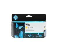 HP 738 130-ml Yellow DesignJet ink cartridge 1 pc(s) Original Standard Yield
