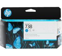 HP 738 EvoMore Cyan Original Ink Cartridge
