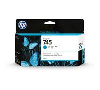 HP 745 130-ml DesignJet Cyan Ink Cartridge