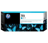 HP 745 Cyan Standard Capacity Ink Cartridge 300ml - F9K03A