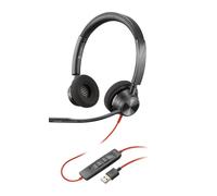 Plantronics Blackwire 3320 - Schnurgebundenes Stereo-Headset mit USB-A