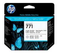 HP 771 DesignJet Printhead Photo Black & Light Grey CE020A Genuine EXPIRED