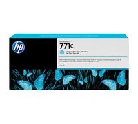 Original HP Ink DesignJet Z6200 PS / No. 771C B6Y12A Light Cyan 775Ml Ink