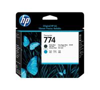HP 774 (P2W01A) Designjet Z6810 Series Matte Black & Cyan Printhead