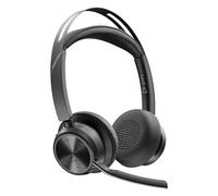 Poly - Voyager Focus 2 UC USB-A Headset (Plantronics) - Bluetooth Dual-Ear (Stereo) Headset with Boom Mic - USB-A PC/Mac Compatible, New