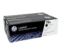 HP 78A Black 2 Pack Original LaserJet Toner Cartridges