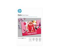 HP Matte Photo Paper, 180 g/m2, 25 sheets, White, 10 x 15 cm