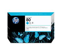 HP 80 - C4846A - Inktcartridge / Cyaan (350 ml)