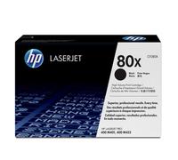 Original HP 80X Black Toner Cartridge 6900 Page Yield - CF280X