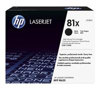 HP 81X High Yield Black Original LaserJet Toner Cartridge Page Yield 25K (CF281X)
