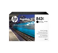 Original Ink HP PageWide XL 4000 4100 4500 4600 5000 / No. 843C BLACK C1Q65A