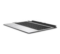 HP 850487-A41 mobile device keyboard Black. Silver Belgian