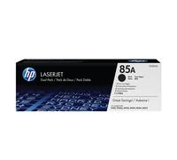 HP 85A Original LaserJet Toner Cartridge Black 2-pack CE285AD