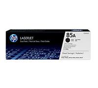 HP 85A Original Toner Cartridge CE285AD Black Pack of 2 Duopack