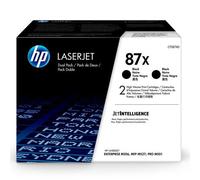 HP 87X (CF287XD) Toner Cartridge Black Original Twin pack