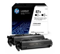 HP 87X Original LaserJet Toner Cartridges Black High Yield (2-pack)