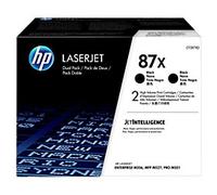 HP 87X Original Toner Cartridge CF287XD Black Pack of 2 Duopack