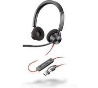 Poly Blackwire 3320 Stereo Microsoft Teams Certified USB-C Headset