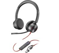 HP 8X225AA headphones/headset Wired Head-band Office/Call center USB Type-C Blac