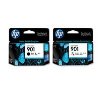 HP 901 Black & 901 Colour Ink Cartridge
