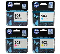 HP 903 Original Ink Cartridges, Black / Cyan / Magenta / Yellow for HP Officejet, HP Officejet Pro