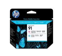 HP 91 Light Magenta and Light Cyan DesignJet Printhead