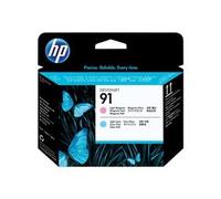 HP 91 Light Magenta and Light Cyan Printhead