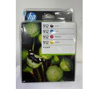 HP 912 4-pack Black/Cyan/Magenta/Yellow Original Ink Cartridges