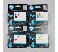 HP 912 4-pack Black/Cyan/Magenta/Yellow Original Ink Cartridges