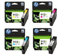 HP 912XL (3YP34AE) High Capacity Original Ink Cartridge Multipack (4 Pack)