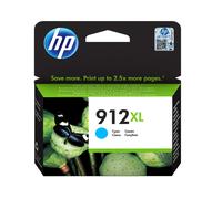 HP 912XL - 9.9 ml - High Yield - cyan - original - ink cartridge - for Officejet 80XX, Officejet Pro 80XX