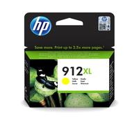 HP 912XL High Yield Yellow Original Ink Cartridge - 3YL83AE - 2025