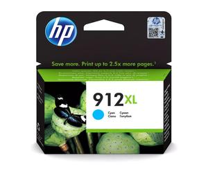 HP 912XL Inkjets Cyan Exp 2027 GENUINE Ink inc VAT