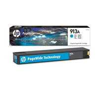 HP F6T77AE 913A Original PageWide Cartridge, Cyan, Single Pack