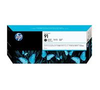 HP 91Black Original Pigmented Matte Ink Cartridge with Vivera Ink (C9464A)